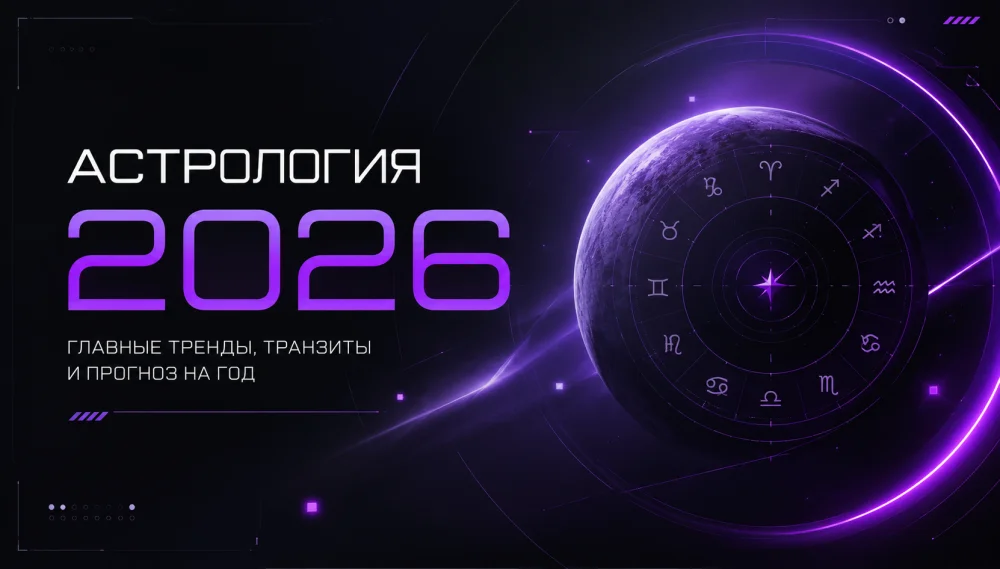Астрология 2026: главные транзиты, напряженные периоды и прогноз на год