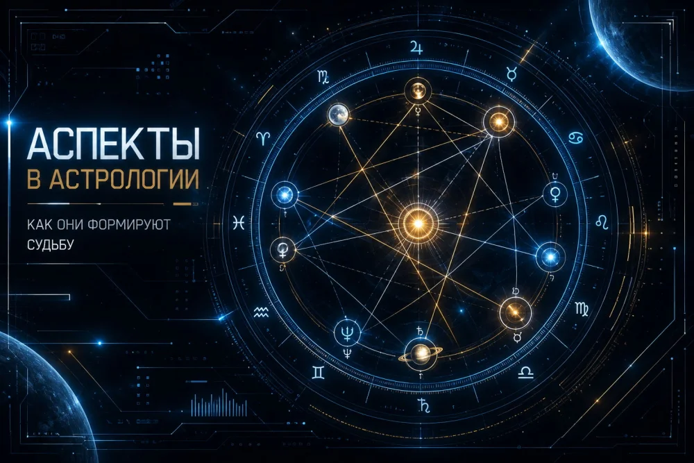 Аспекты в астрологии: как они формируют судьбу