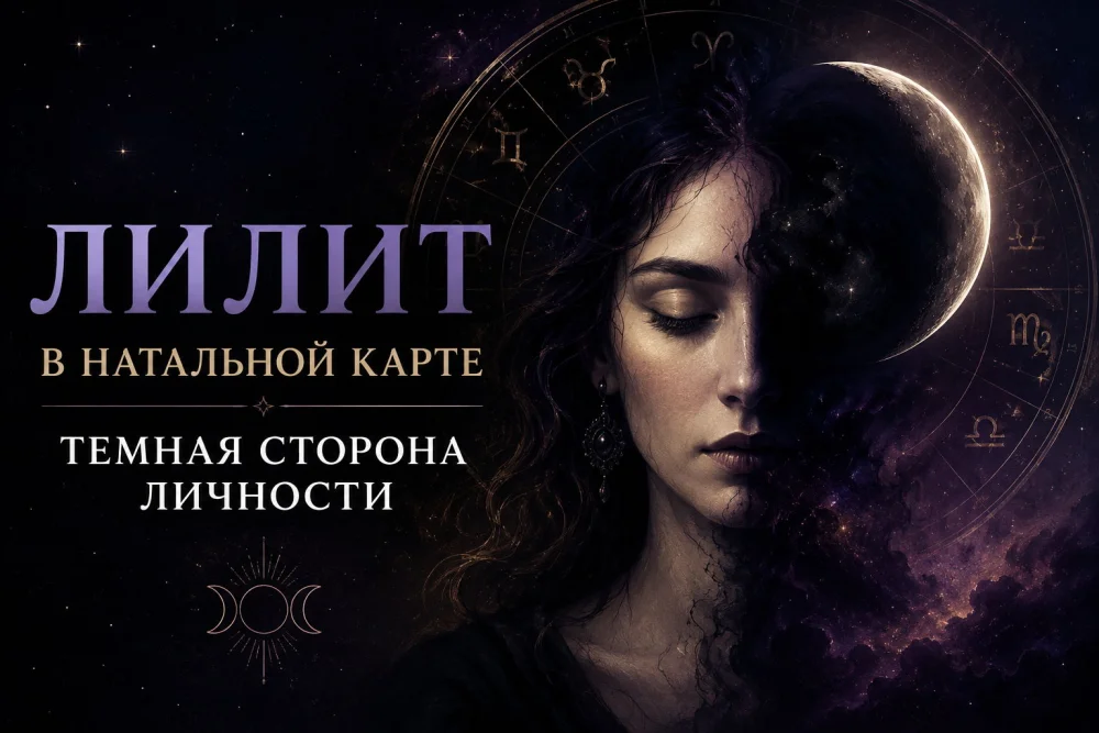 Лилит в натальной карте: темная сторона личности