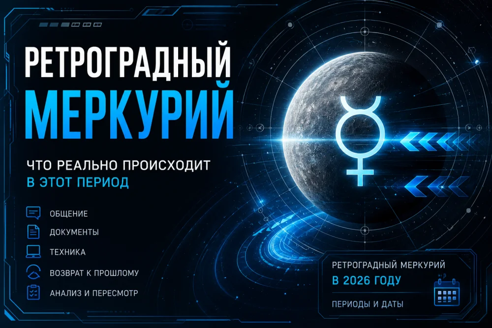 Ретроградный Меркурий: что реально происходит в этот период